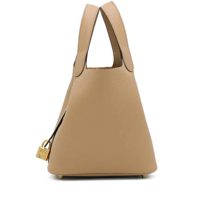 Hermès Chai Clemence Picotin Lock 18 Gold Hardware - Image 2